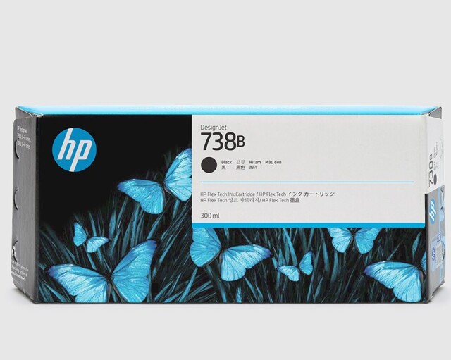 HP738Bインクカートリッジ ブラック300ml(498P6A) SYCオンラインショップ