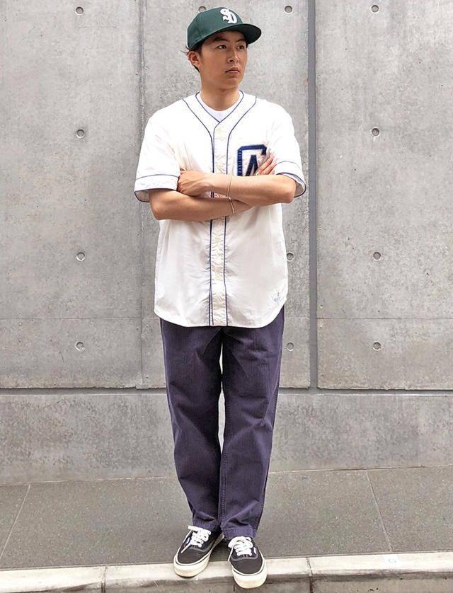 通販 アメカジ 札幌 スタンダードカリフォルニア ベースボールシャツ