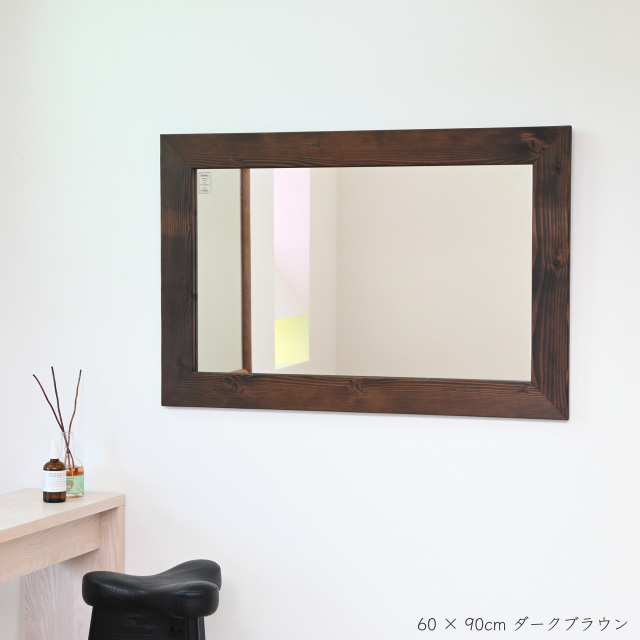 クロノスミラー W600×900 ウォールミラー 壁掛け 全身 鏡 アンティーク