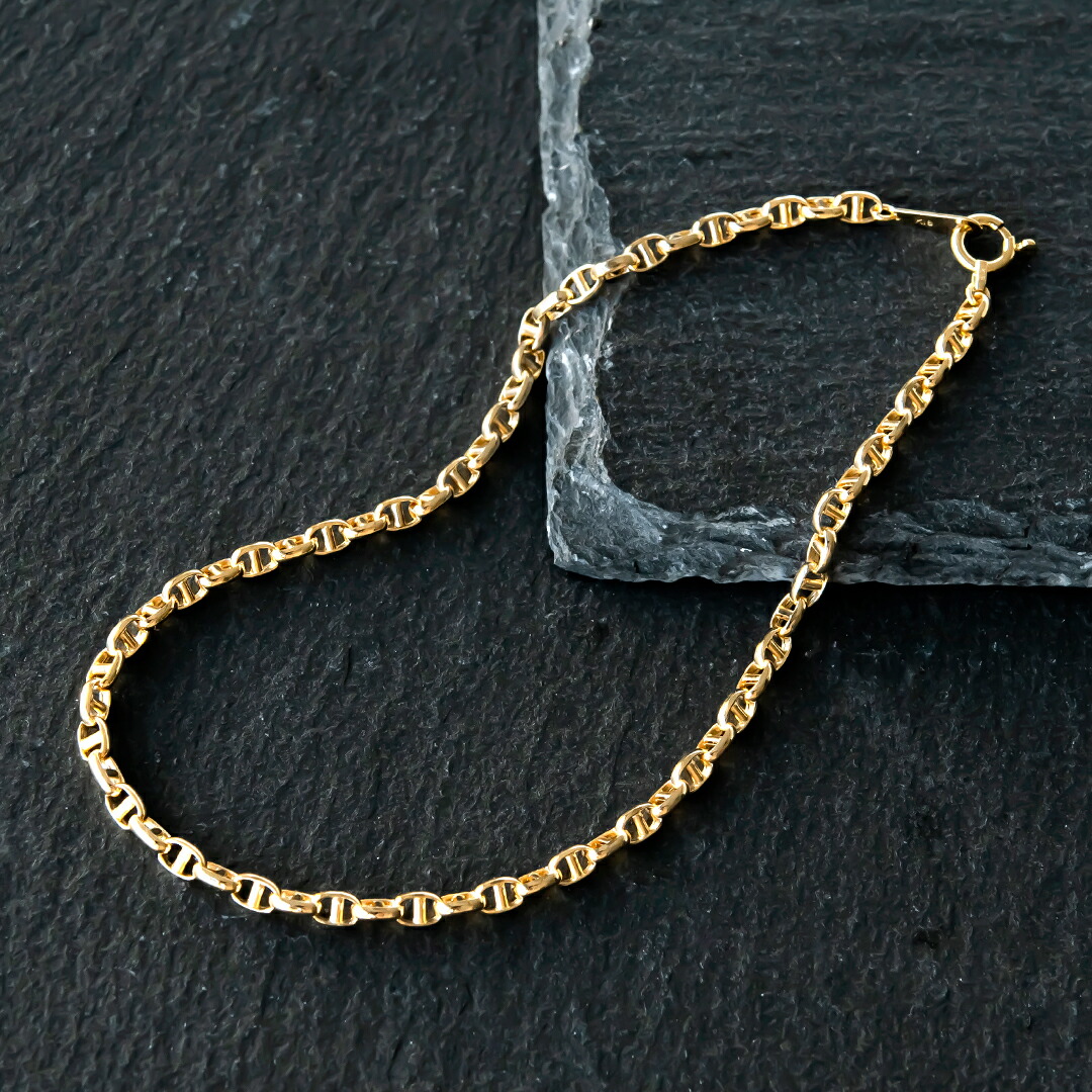 Loiロイです/ブレスレット/18金とベビーパール/3g Loiロイ様専用です