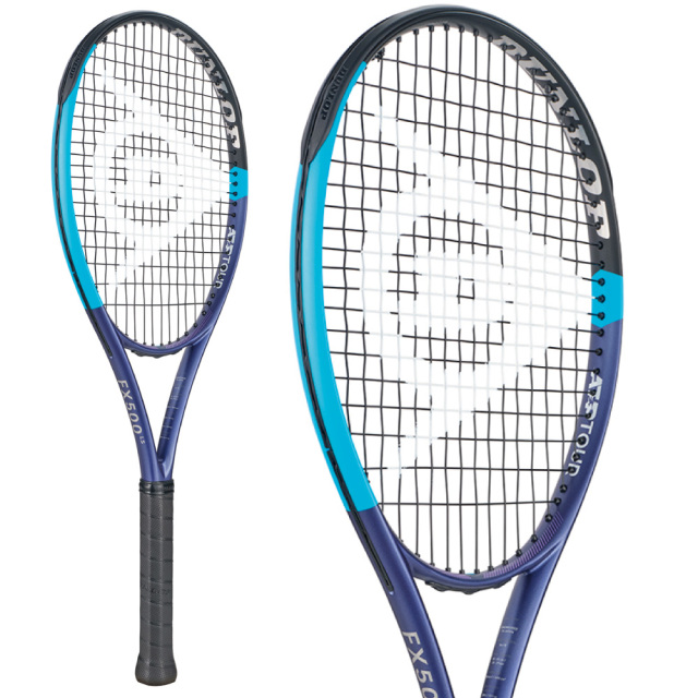 DUNLOP FX500LS DS22602 2025FW バイオレット×ネオンブルー テニス