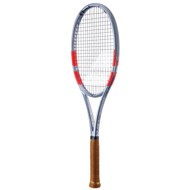Babolat ピュアストライク97 101574-100 2025FW メタリックグレー