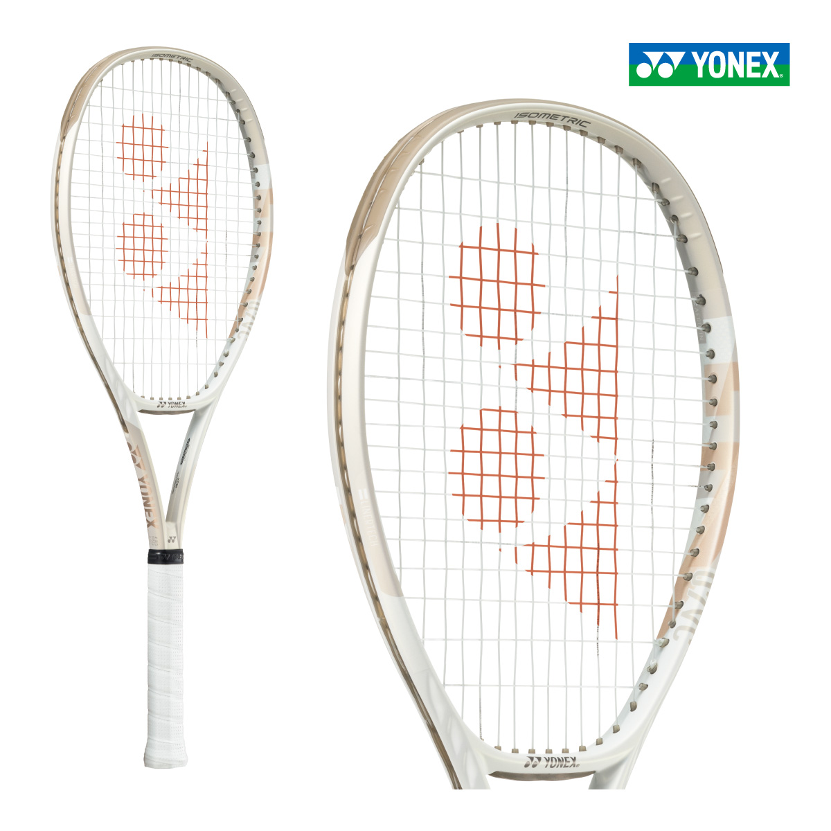 YONEX Vコア 100L 07VC100L 2024FW サンドベージュ スピン ラケット