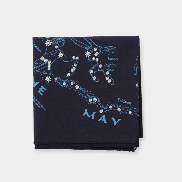 The Printed Image ネイチャープリントバンダナ 星座 (07152137)