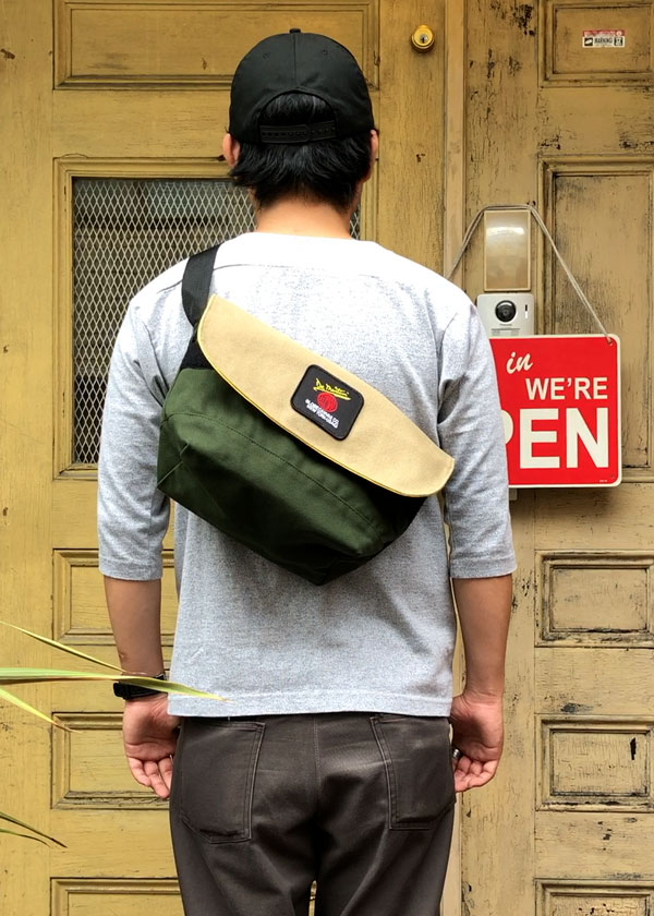 GLOBE CANVAS】(グローブキャンバス) SMALL MESSENGER BAG #3604