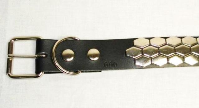正規取扱店666 Studded Gear 666スタッデッドギア 3連ヘキサゴン