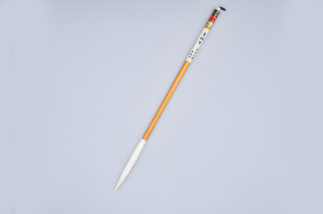 玉毛筆（白ダルマ軸）6号 伝統的工芸品豊橋筆 嵩山工房オンライン