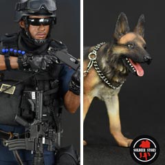 Soldier Story】SS101 1/6 NYPD ESU K-9 DIVISION ニューヨーク市警察