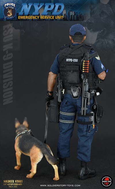 Soldier Story】SS101 1/6 NYPD ESU K-9 DIVISION ニューヨーク市警察