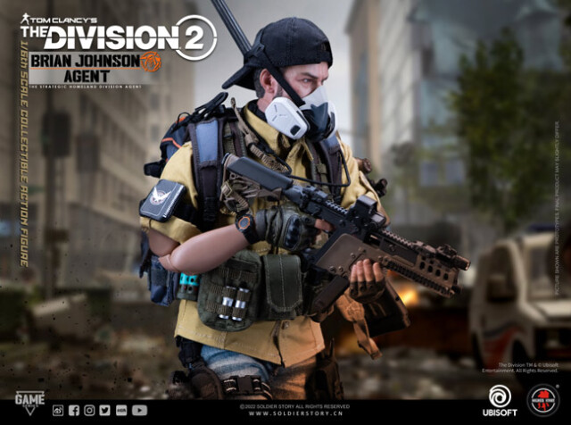 Soldier Story】SSG-006 1/6 Ubisoft The Division 2 Agent Brian