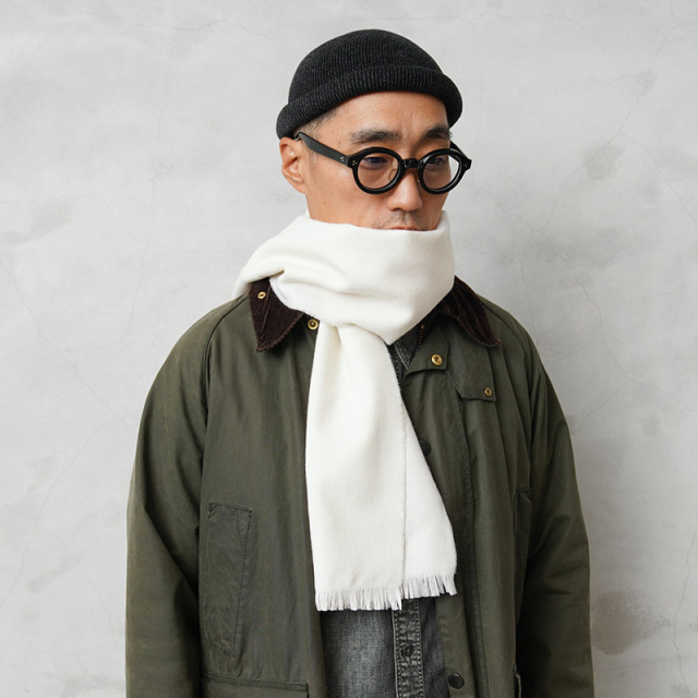 実物 新品 デッドストック チェコ軍 ウール マフラー ストール オフ