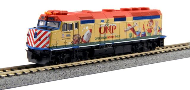 KATO カトー クリスマストレインF40PH Gallery Bilevel 客車4両セット