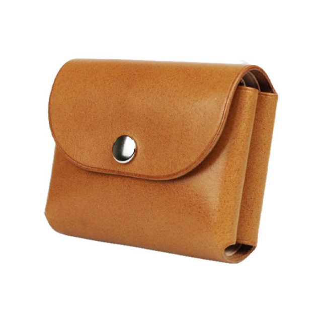 ミニ コンパクト 財布 本革 日本製 二つ折り ヌメ革 ウォレット