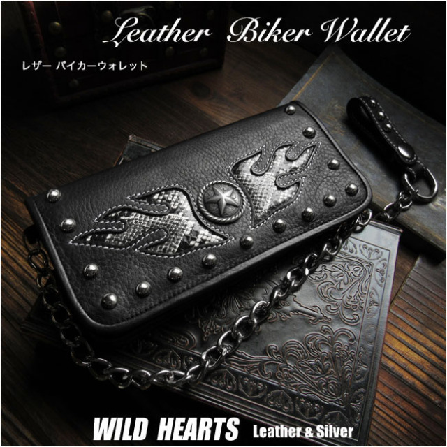 トラッカーズ ウォレット バイカーズ ライダーズ ウォレット 二つ折り