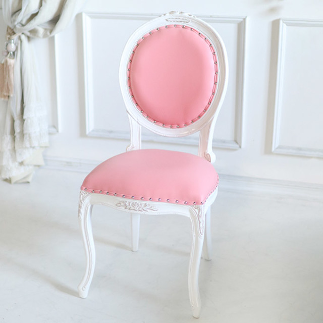 コンパクトチェア ピンク クィーンプリンセス｜おしゃれ家具通販 Y