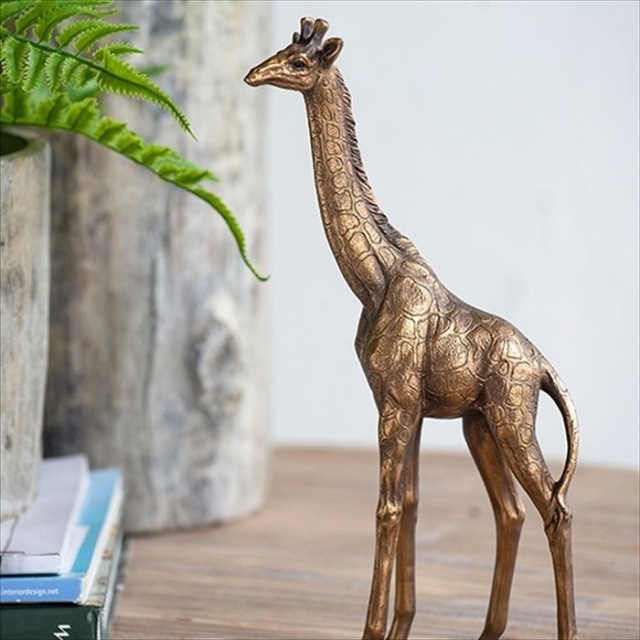 2サイズ】 風水インテリア キリン 動物の置物｜Y-KAGU(輸入家具屋さん.com)