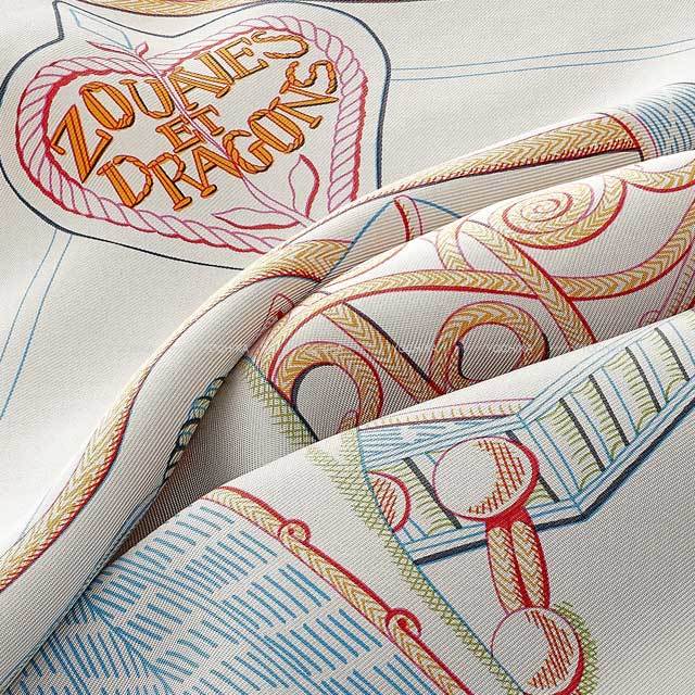 2021年 秋冬 HERMES エルメス スカーフ カレ90 ウォッシュ ズアヴと