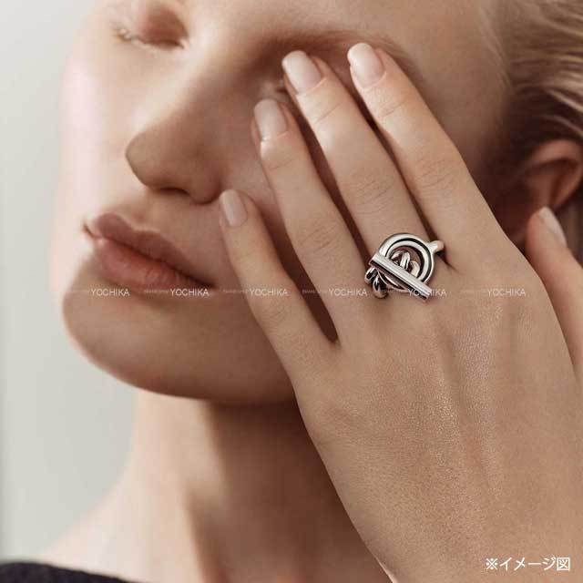HERMES エルメス リング・指輪 クロワゼット GM #53 シルバー シルバー