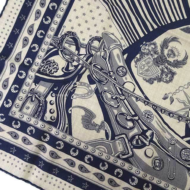 HERMES エルメス スカーフ カレ カレH65 シュヴァル パンク バンダナ