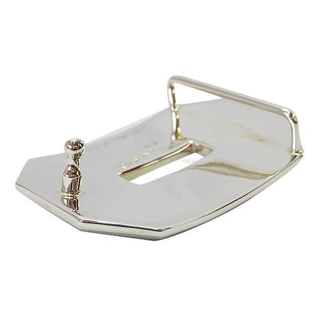 HERMES エルメス ベルトバックル ネオ トゥアレグ 34mm シルバー925