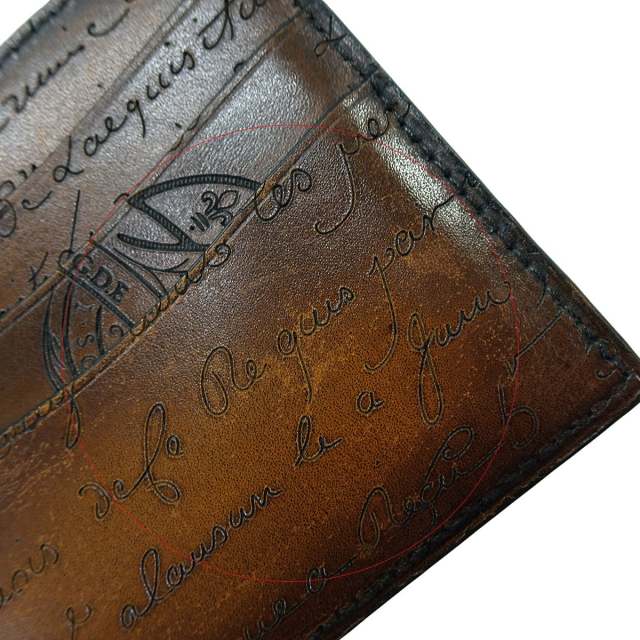 Berluti ベルルッティ カードケース バンブー6CC カリグラフィー