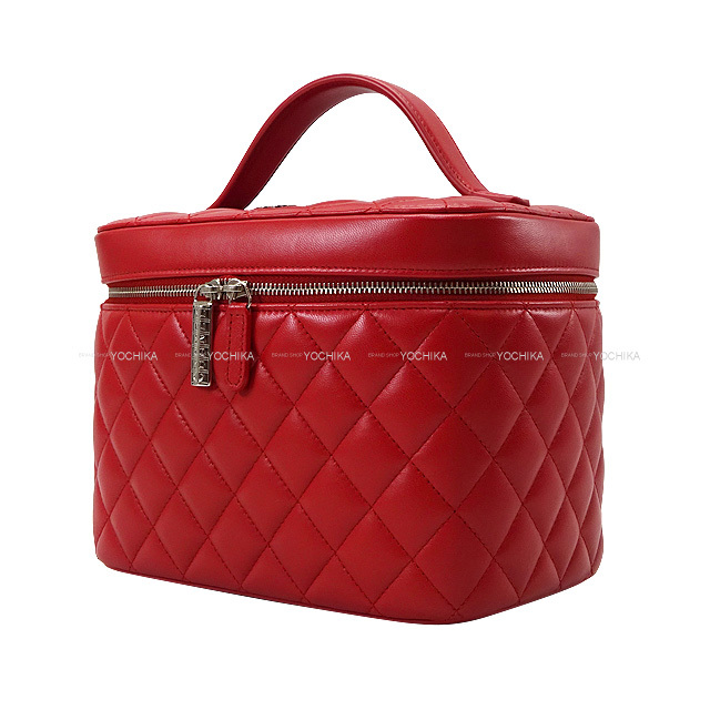 CHANEL シャネル 化粧ポーチ ココマーク マトラッセ コスメ バニティ