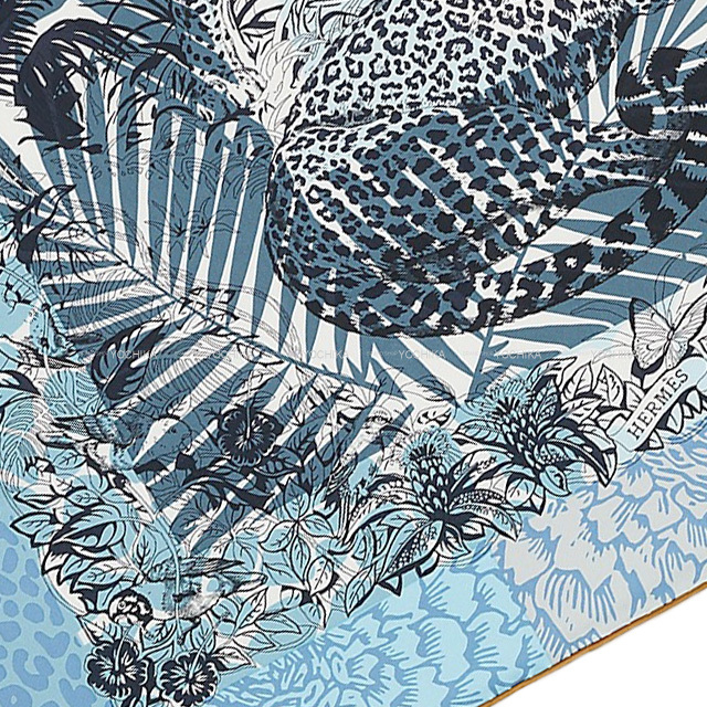 2023年春夏 HERMES エルメス スカーフ カレ70 ジャングルラブオ