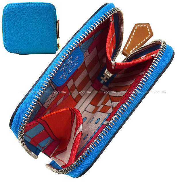 HERMES エルメス コインケース アザップシルクイン ミニ One, Two