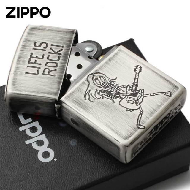 Zippo ジッポー スカル ドクロ 骸骨 ユーズド仕上げ FUNNY SKULL USED