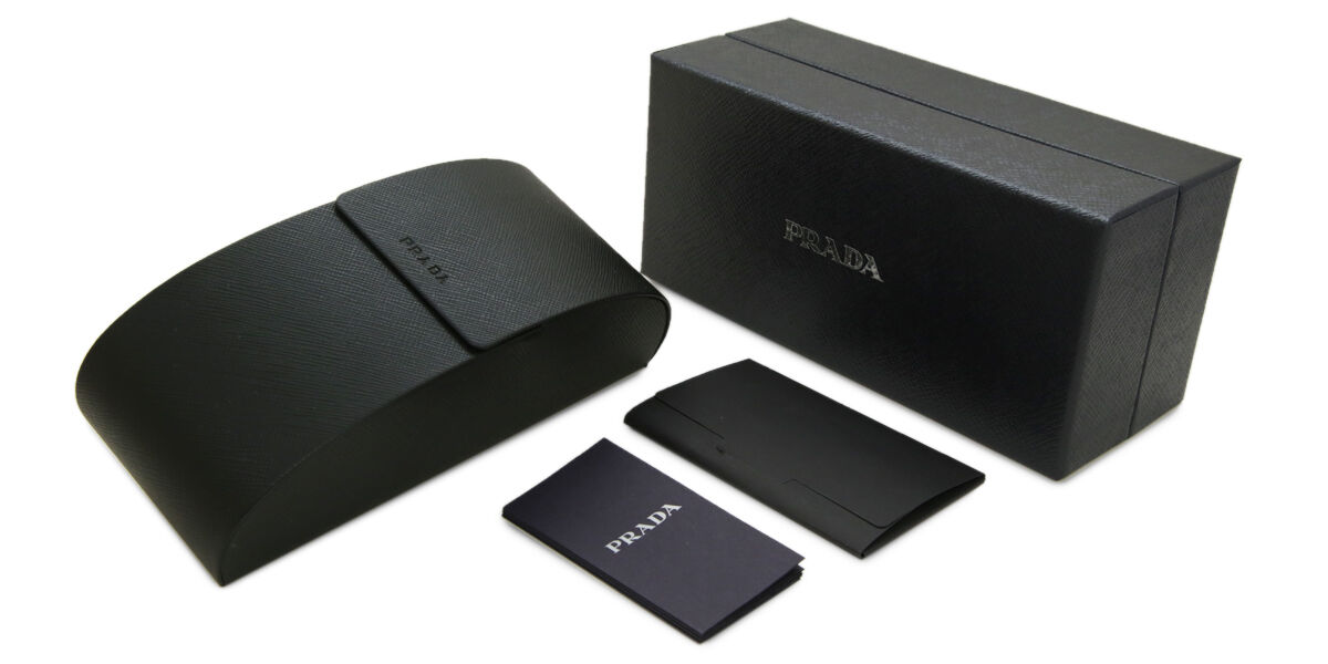 Prada PR 08ZVF Asian Fit 1AB1O1 Black Eyeglasses | SmartBuyGlasses US