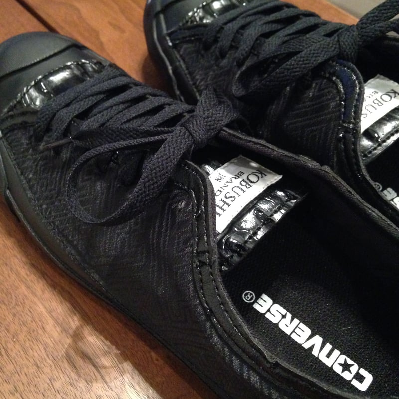 別注】 CONVERSE JACK PURCELL（BLACK/BLACK） REMAKE