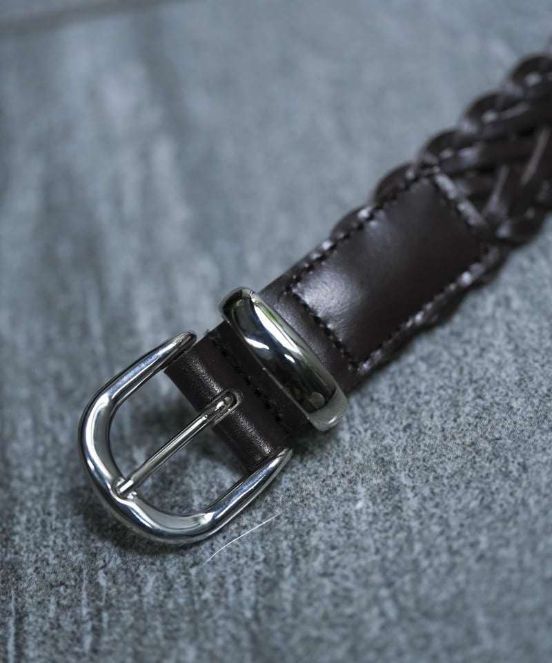 MB ULTIMATE FABRIC レザーメッシュベルト by BRITISH BRIDLE