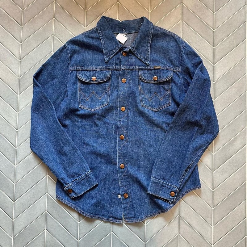 70年代Wrangler デニムシャツ | CUSTOM FEVER