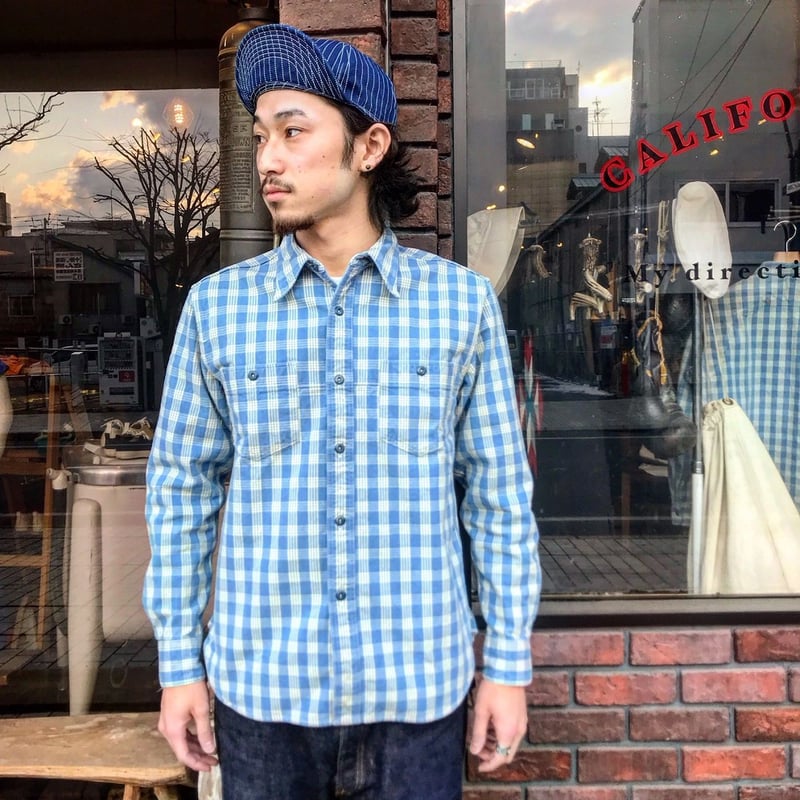 STEVENSON OVERALL CO. / DOUBLE LAYERED WORK SHI