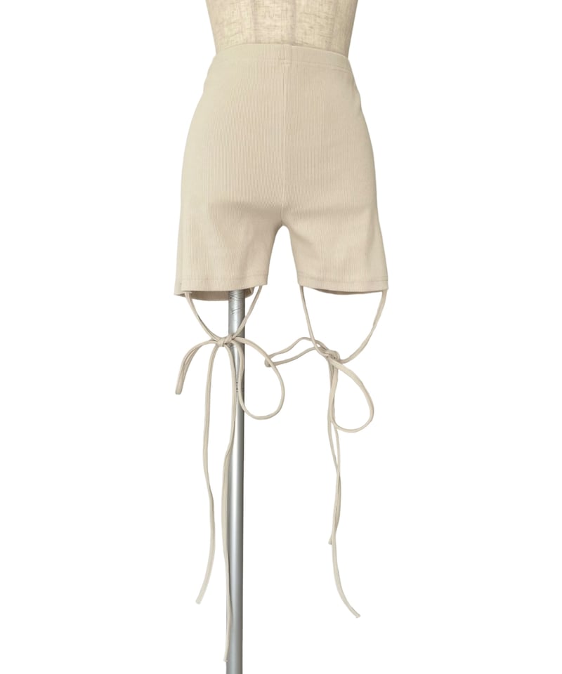 Basic Collection】リボンショートパンツ /Ribbon Short Pant