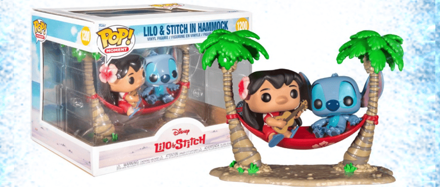 🌺 ハンモックでくつろぐ『リロ＆スティッチ』のDXファンコポップ入荷
