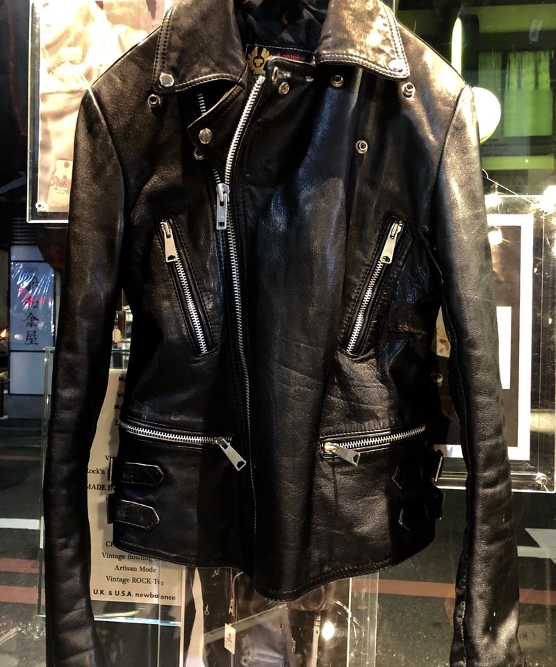 不滅の伝説ロッカーズUKブランド〉80年代初期イングランド製Belstaff