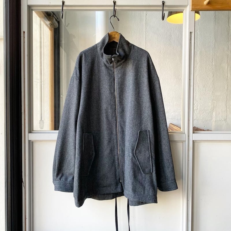 ssstein MELTON ZIP HALF COAT - ST.415-2 |