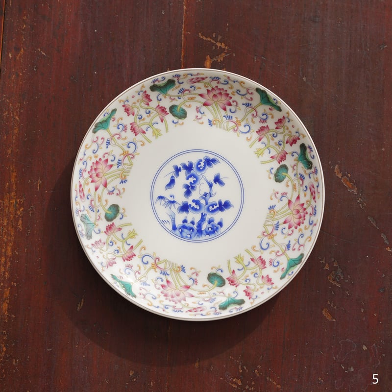 仿琺瑯彩お皿 PZ008 | Looking For 物色