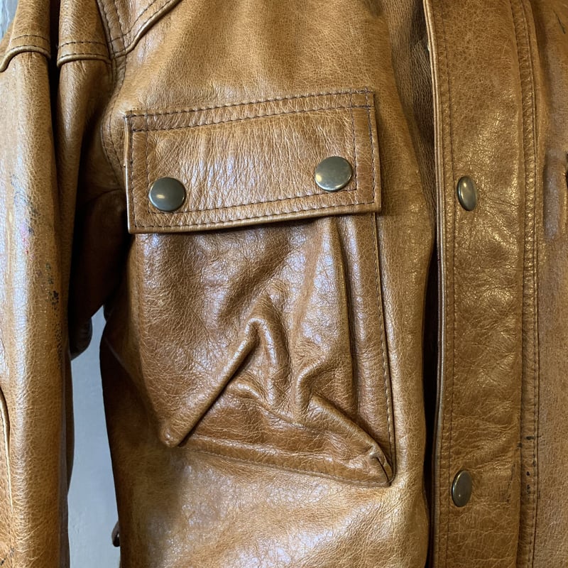 Belstaff Leather Jacket トライアルマスター レザージャケット