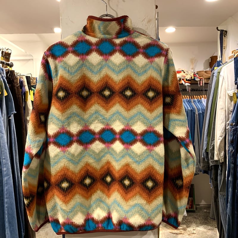 patagonia シンチラスナップT ネイティブ柄 パタゴニア 総柄 フリーズ