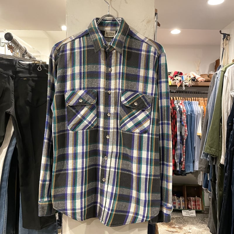 80s FIVE BROTHER ネルシャツ ファイブブラザー USA製 80年代 (S155