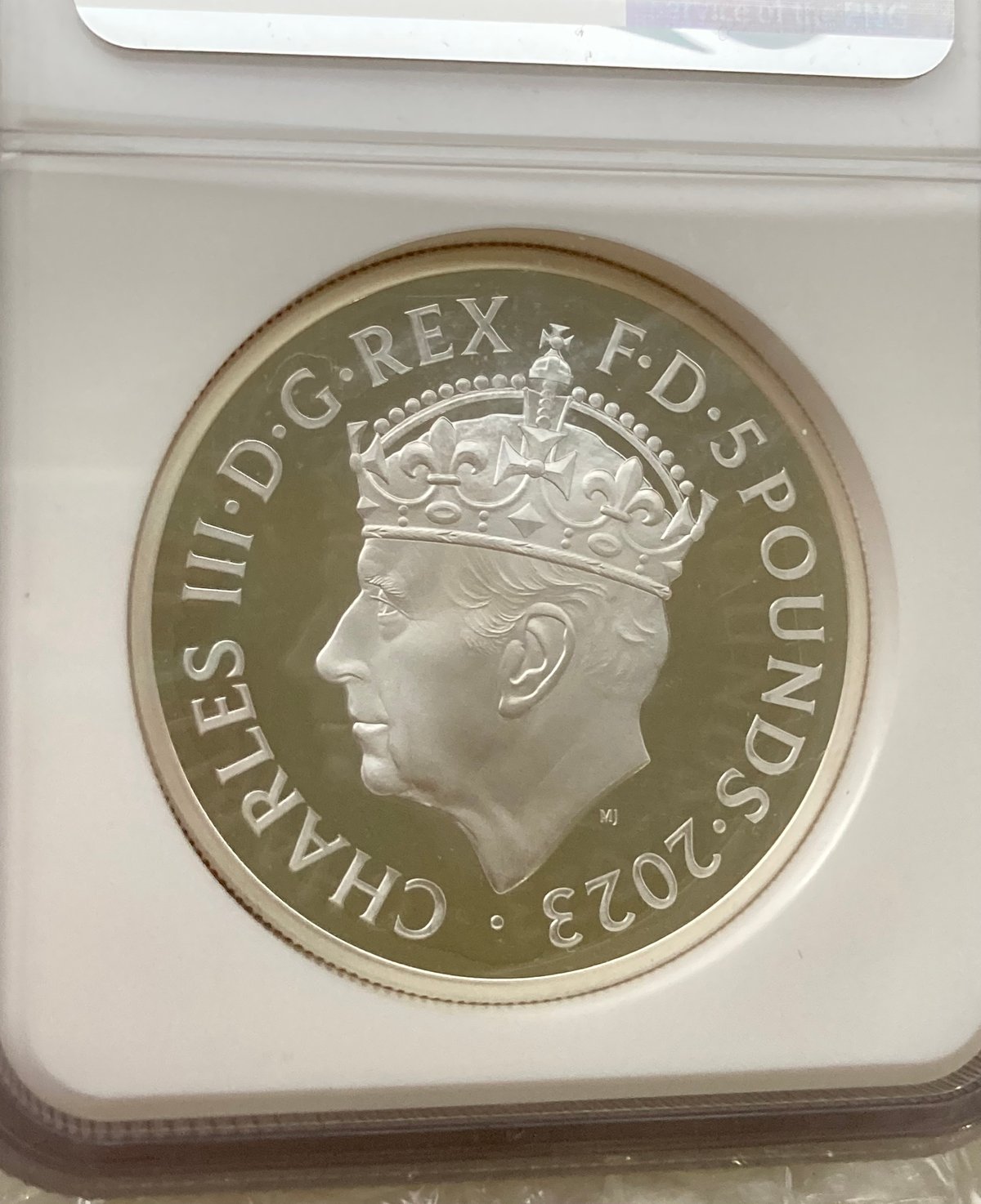 2oz・NGC鑑定PF69+FR 2023年 チャールズ3世 戴冠式記念コイン クラウン