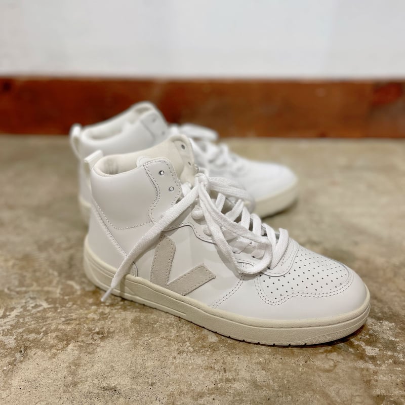 VEJA レザーハイカット オールホワイト | THE M.B