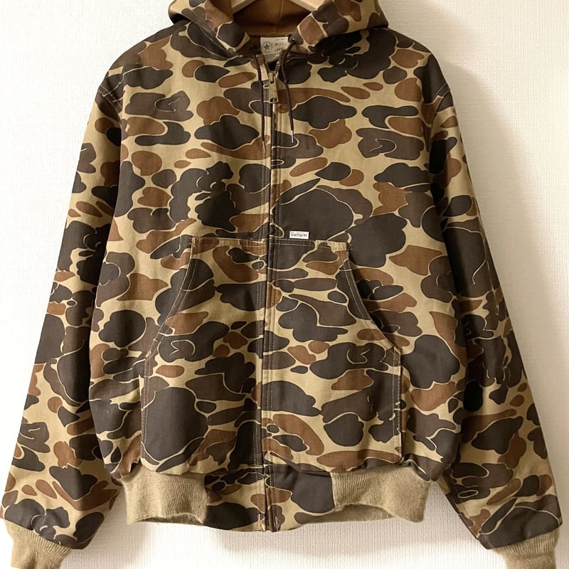 USED Carhartt カーハート アクティブJKT ダックハンターカモ 80〜90's