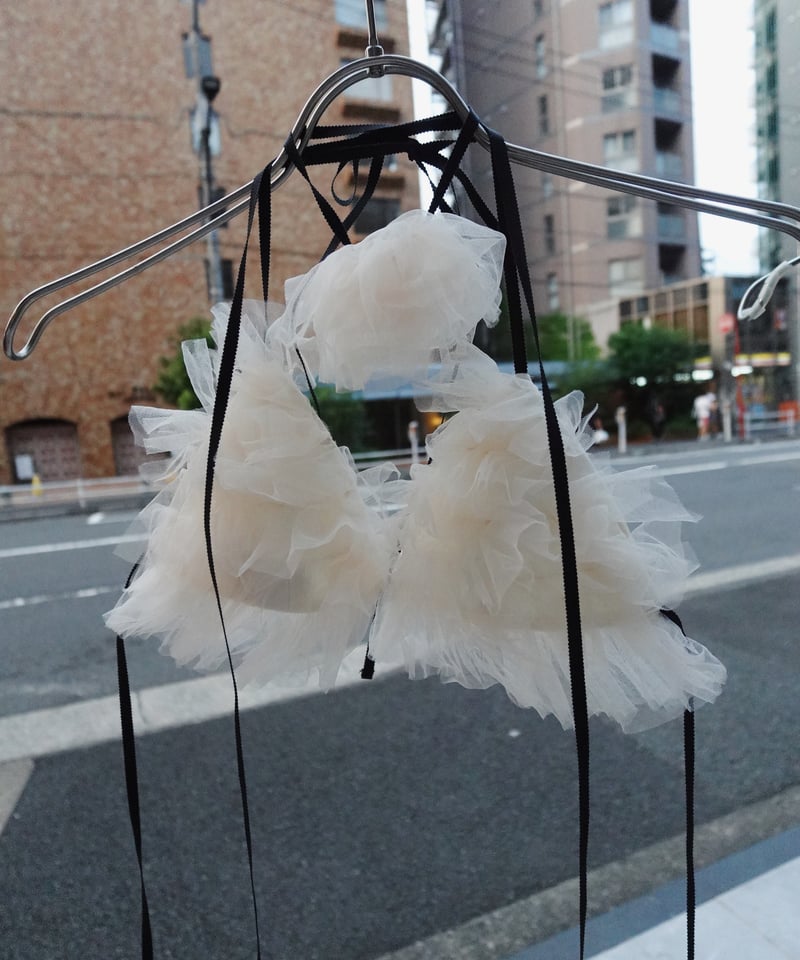 VIVIANO × JURK / Tulle Bra & Choker | JURK