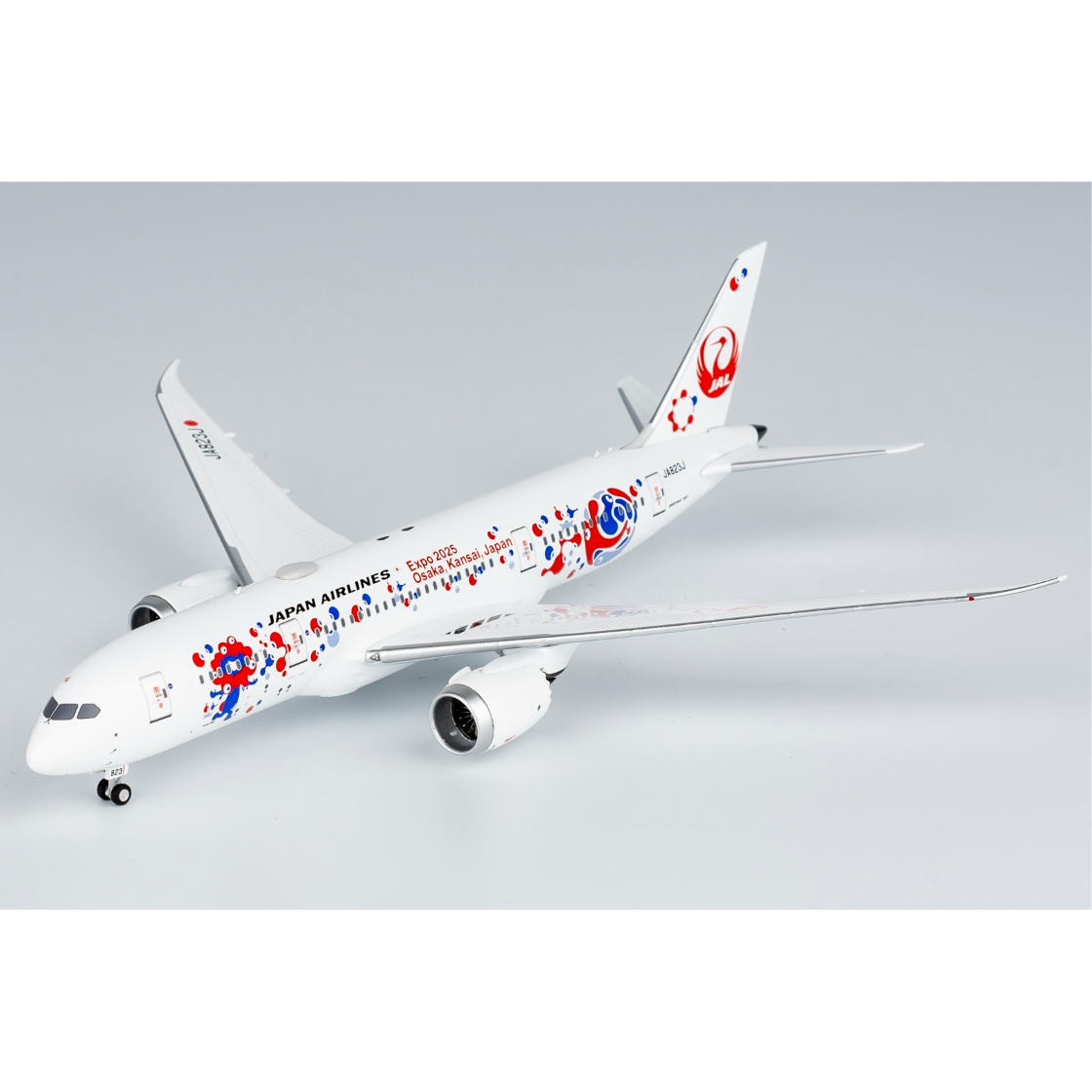 非売品・新商品情報】1/400 787-8 JAL「ミャクミャクJET 2号機」 JA82
