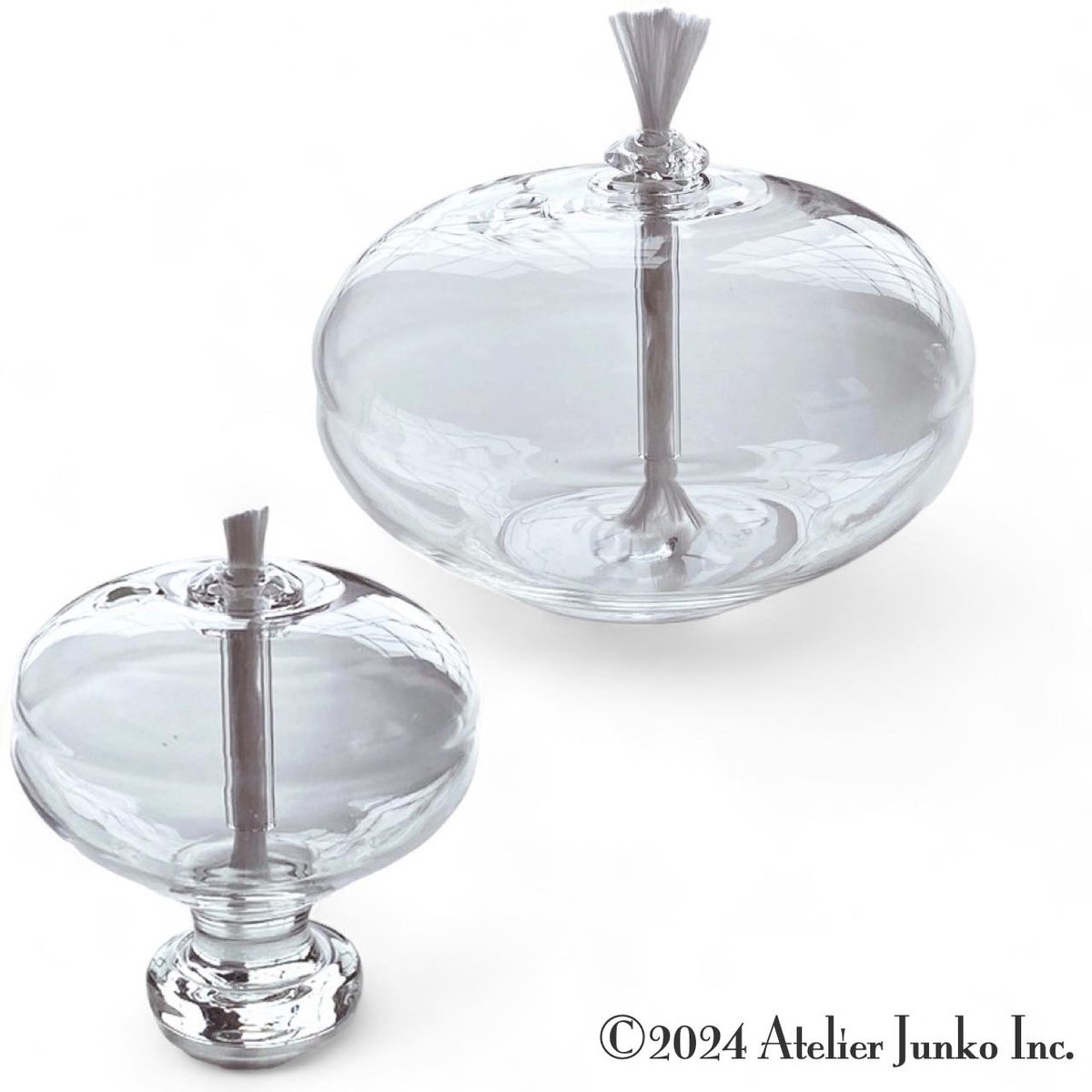 フロートグラスオイルランプ Float Glass Oil Lamp | Atelier Ju