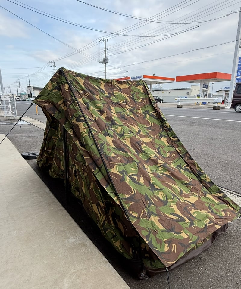 軍幕❗️ ダッチアーミーテント DPMカモ オランダ軍 | ヴィンテージ