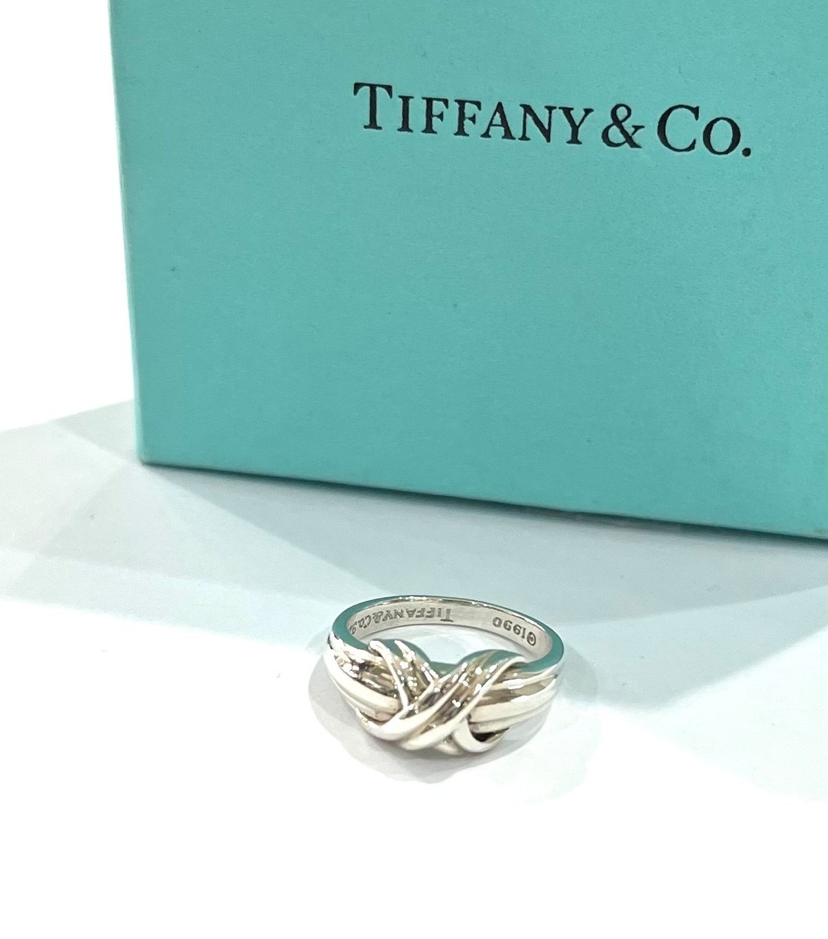 1803 TIFFANY＆CO ティファニーノット 指輪 シルバーリング silver925